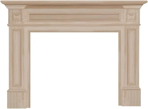 Vista 7 de Pearl Mantels, Inc. 120-48 Windsor - Mantel envolvente para chimenea, 48 pulgadas, sin terminar