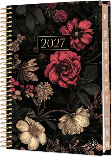 Vista 18 de bloom daily planners Agenda 2027 con plantilla para mujer