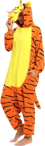 Vista 3 de Pijama de animal de Halloween para adultos, disfraz de puntada, cosplay, ropa para el hogar, una pieza