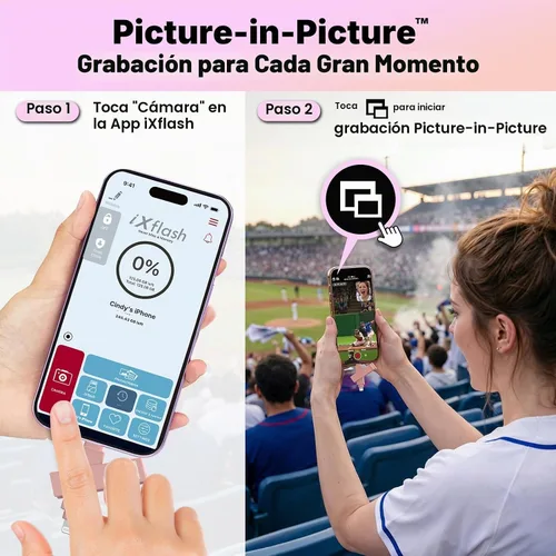 Vista 2 de Memoria MFi para iPhone de 128 GB, copia de seguridad de Morandi Rosa