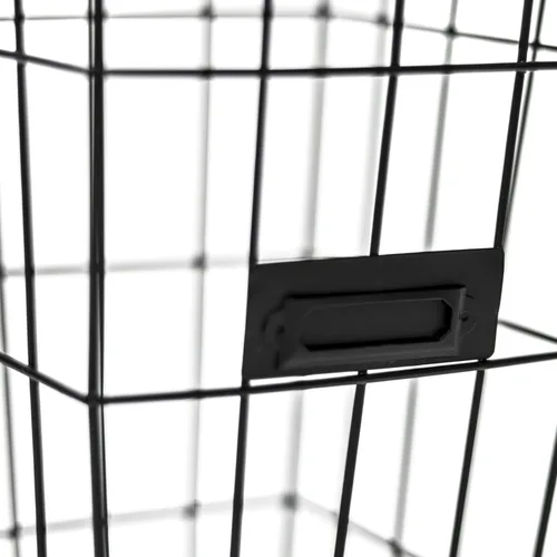 Vista 4 de Trademark Innovations Metal Wire and Mesh Hanging Utensil and Storage Basket (Pack of 2)