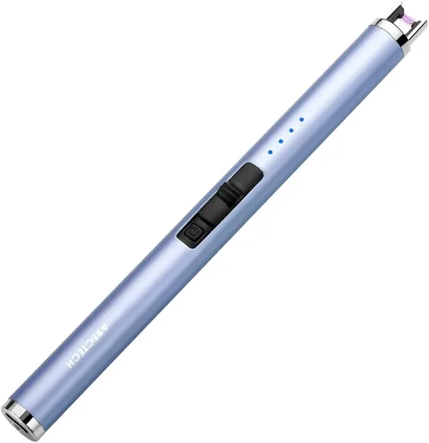 Vista 15 de ARECTECH Encendedor Eléctrico de Velas Recargable de Arco de Plasma Resistente al Viento para Velas Navidad Cocina Regalo de Cumpleaños para Mamá