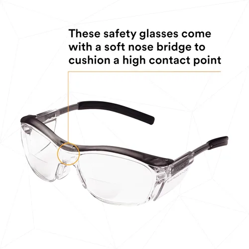 Vista 12 de Gafas de protección 3M Nuvo Reader, Transparente, 1