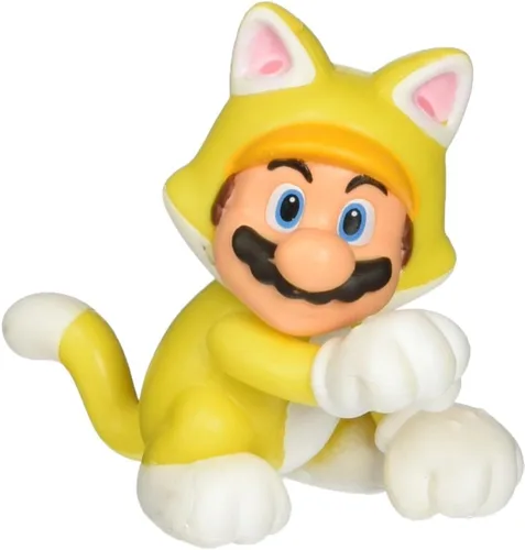 Vista 7 de World of Nintendo 91424 - Figura de acción de Cat Mario de 2.5 pulgadas