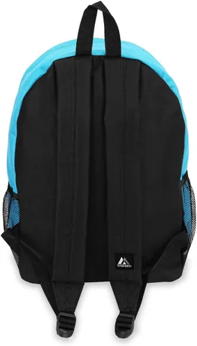 Vista 4 de Everest Equipaje Mochila con frontal y bolsillos laterales, Turquoise), BP2072-TURQBK
