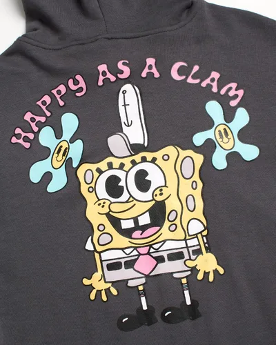Vista 4 de Nickelodeon Mens SpongeBob and Patrick Fleece Sweatshirt Men and Womens Unisex Pullover Hoodie (Size S-XL)