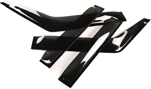 Vista 8 de Parasol para Land Rover Defender 110 2020-2021, parasol para lluvia, deflectores de ventana, protector contra el viento (110)