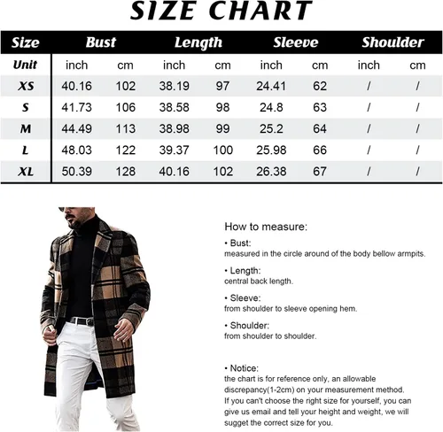 Vista 3 de chouyatou Gabardina formal con cuello con muescas para hombre