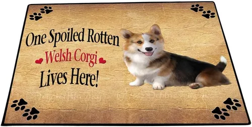 Vista 15 de Doggie of the Day Corgi Dogs Floor Mat - 4th of July Independence Day - Best Dog Doormat - Protector Decor - Unique Portrait Art - Premium Quality