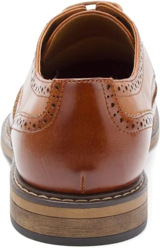 Vista 6 de Temeshu Zapatos de vestir para hombre, zapatos Oxford casuales, zapatos formales de negocios