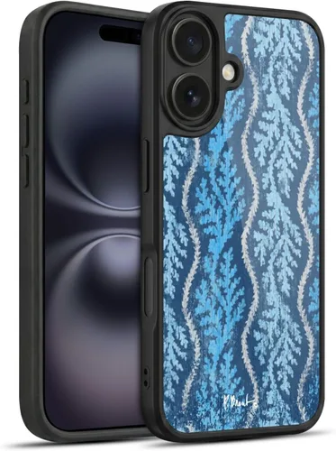 Vista 23 de Head Case Designs Officially Licensed Paul Brent Agate Mermaid Coastal Gel Armor Case [Military Grade Drop Protection] Compatible with Apple iPhone