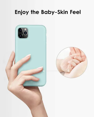 Vista 2 de DTTO Funda para iPhone 11 Pro Max, [Serie Romance] cubierta completamente, de silicona, a prueba de golpes