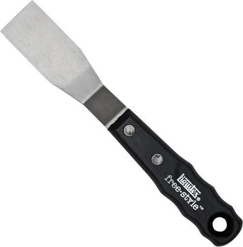 Vista 34 de Liquitex Cuchillo de pintura pequeño profesional Freestyle, n.º 1, plata/negro