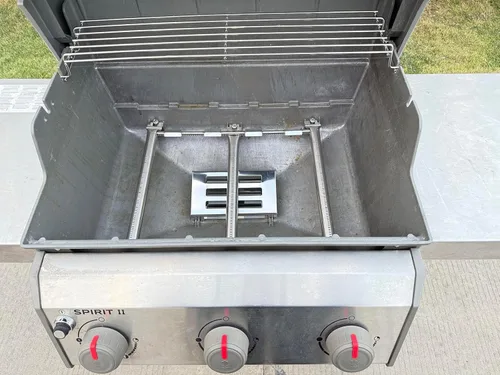 Vista 8 de 67060 Deflector de calor para Weber GS4 Spirit II 300 y 200 SER Spirit II E210 E220 E310, S210/220, S310/320, repuesto para Weber Spirit 2 piezas