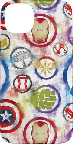 Vista 15 de Marvel Avengers Super Hero Icons - Carcasa para iPhone 17