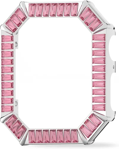Vista 2 de Swarovski Funda para reloj inteligente para Apple Watch Series 4 y 5, 1.575 pulgadas, cristales verdes de Swarovski con acabado rodiado, inspiró