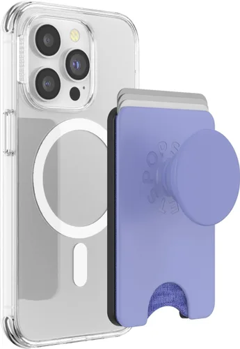 Vista 13 de Cartera para teléfono PopSockets con patada expandible, tarjetero para teléfono - Negro
