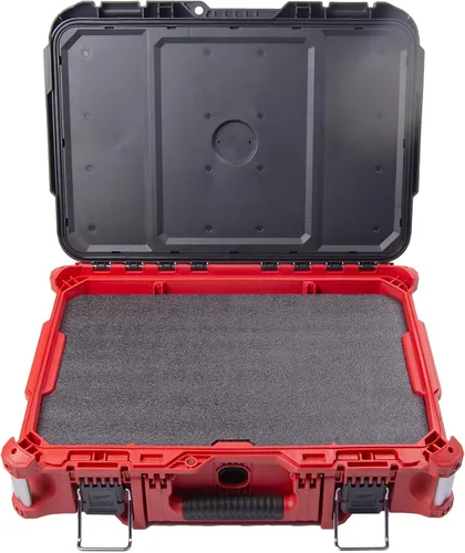 Vista 4 de Insertos de espuma Econo - Se adapta a Milwaukee Packout ™ 48-22-8424 (kit de espuma de 2 piezas) Negro/Rojo