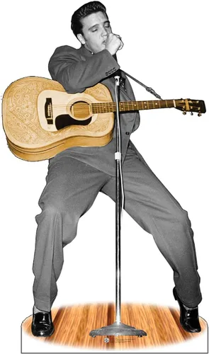 Vista 17 de Imágenes en cartón de Elvis Presley , talla única , Elvis 1