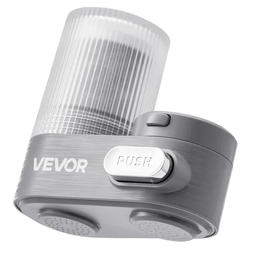 Vista 12 de VEVOR Filtro de agua de montaje en grifo, purificador de agua vertical para grifo de fregadero, filtro de fibra de carbono certificado NSF, elimina