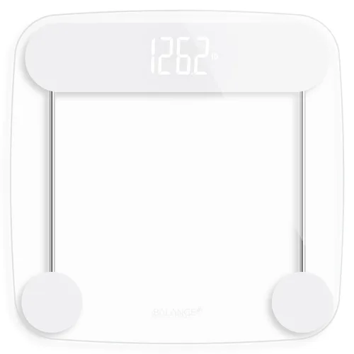 Vista 6 de Balance Báscula digital de grasa corporal de alta precisión, medidas precisas de salud, mediciones de composición y peso corporal, parte superior