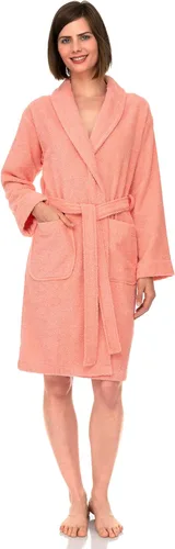 Vista 16 de TowelSelections - Bata de baño de mujer de 100% algodón, estilo chal de rizo corto Angel Falls