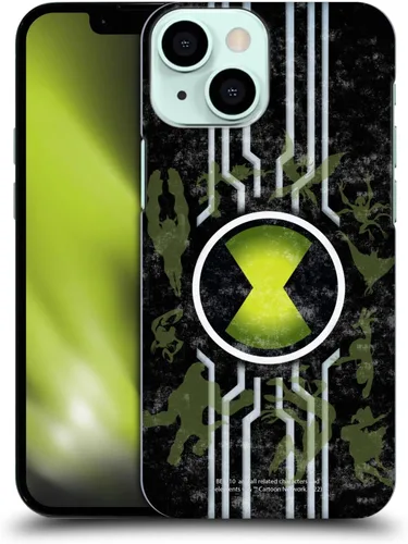 Vista 8 de Head Case Designs Funda rígida con licencia oficial de Ben 10: Alien Force Ben's Jacket Graphics compatible con Apple iPhone 13 Mini Chaqueta de Ben