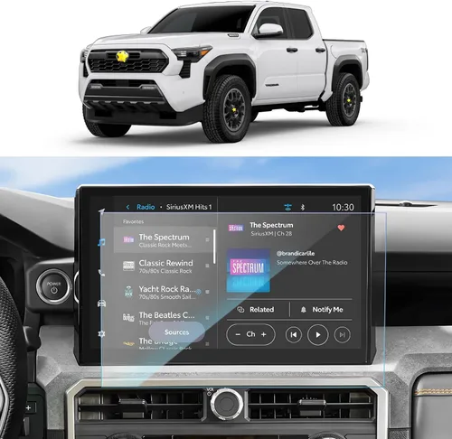 Vista 10 de SKTU Accesorios Tundra 2023 2024 2025 2026 Protector de pantalla para Toyota Tundra 2022-2026/Toyota Sequoia 2023-2026 14 pulgadas Navigation Toyota