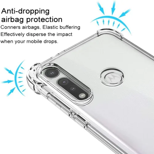 Vista 3 de Funda para teléfono Moto G Fast Clear TPU Shock Flexible Clear