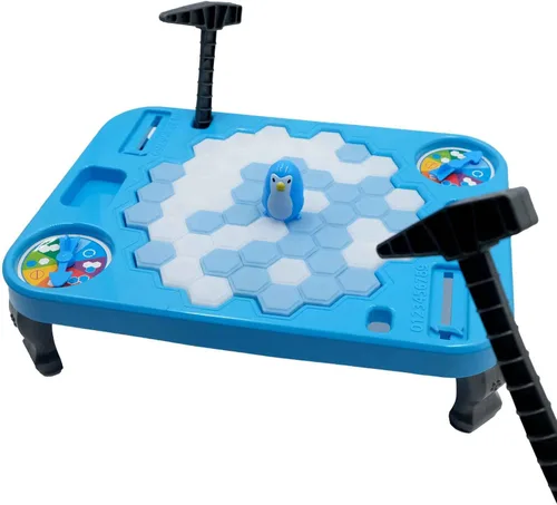Vista 7 de Juego Salva al Pingüino Rompe Hielo Congelado para Niños, Meroqeel Protege el Iceberg No Dejes que los Pingüinos Queden Atrapados en el Hielo