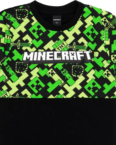 Vista 6 de Minecraft Pijama para niños con 4 opciones de diseño para niños, Multi