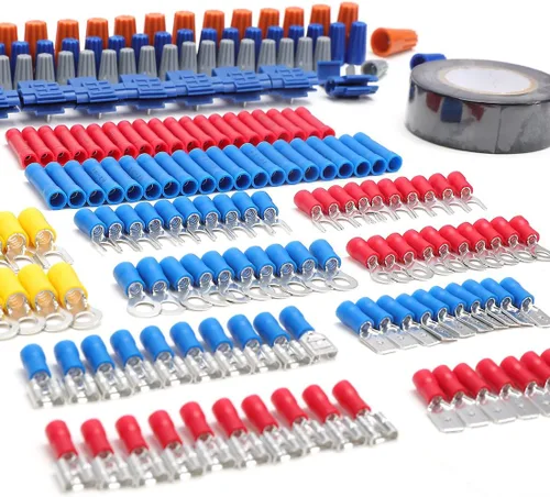 Vista 6 de WORKPRO Kit de herramientas de prensado con conectores de alambre