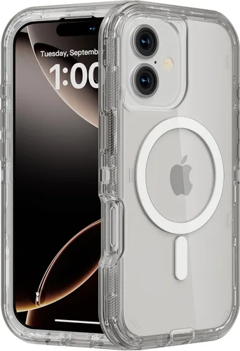 Vista 12 de Follaroma Funda para iPhone 11, Compatible con MagSafe, Fundas de Teléfono de Protección Resistente a Prueba de Golpes de Servicio Pesado