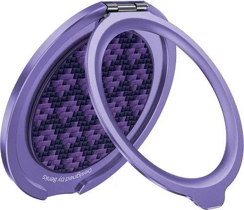 Vista 13 de BENKS ArmorPop │ Agarre magnético para teléfono y soporte para MagSafe, soporte de anillo giratorio ajustable de 360° para iPhone 17/16/15/14/13/12