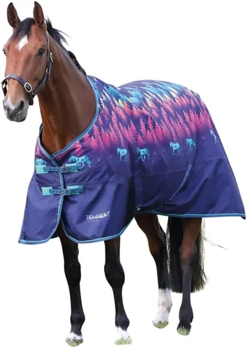 Vista 9 de Tempest Original Lite - Manta para caballo (alpaca, 69 pulgadas)