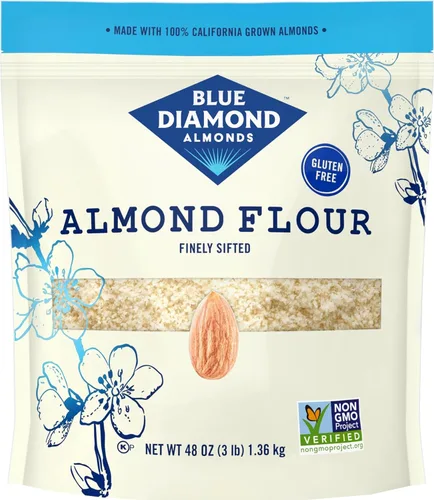 Vista 10 de Harina de almendras finamente tamizada - Blanched, Sin gluten, 1 Lb