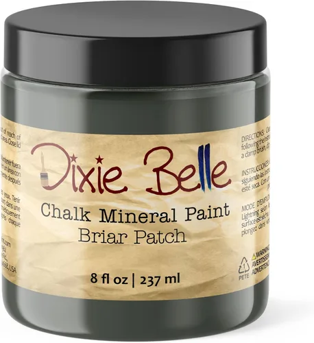 Vista 55 de Pintura para muebles con acabado de tiza Dixie Belle Paint Company - Amatista (4oz) - Pintura mineral de tiza chic púrpura profundo mate