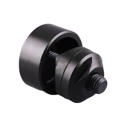 Vista 10 de Perforadora de chapa metálica de 0.748 in/0.75 pulgadas, cortador de agujero hexagonal de metal para fregadero, acero inoxidable, placa de acero, 1