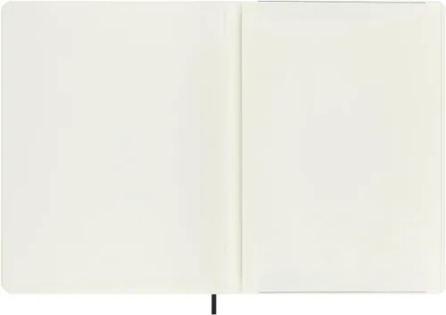 Vista 7 de Moleskine Limited Edition Notebook Vegea, Extra Large, Plain, Black Boa, Soft Cover (7.5 x 10)