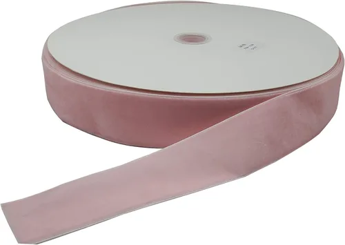 Vista 59 de Bobina de cinta de terciopelo de 10 yardas, disponible en muchos colores (Beige, 1 1/2 pulgadas)