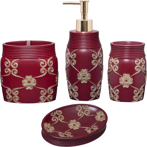 Vista 86 de Zahari Home Capri - Juego de toallas de baño de 3 piezas, toalla de baño, toalla de mano y toalla facial, decoración moderna, hermoso diseño único