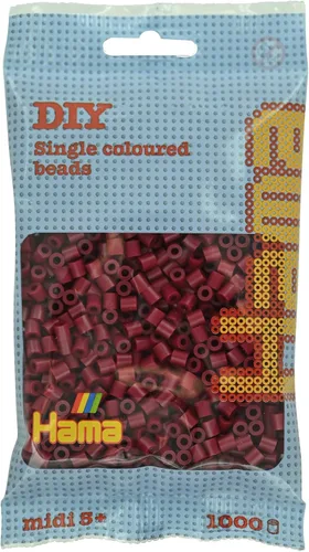Vista 8 de Hama Bead Bag Approx. 1000 Midi Safety Beads Mosaic Decoration Arts & Crafts for Creative Children from 5 Years Light Blue
