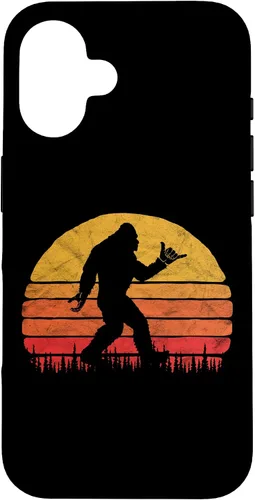 Vista 32 de Funny Shaka Aloha Bigfoot Surfer Believe Dude! Graphic Case for iPhone 17