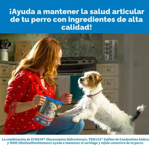 Vista 4 de Nutramax Cosequin - Suplemento para articulaciones para perros, tabletas