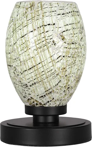 Vista 45 de Luna - Lámpara de mesa con 1 luz en granito oscuro (51-DG-300)