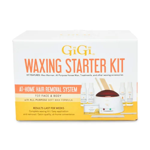 Vista 4 de GiGi - Kit de cera suave multiusos para microondas para depilación, ámbar
