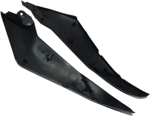 Vista 5 de Panel de carenado lateral del tanque cubierta del tanque de gas para Yamaha YZF-R6 2008-2015, plástico negro