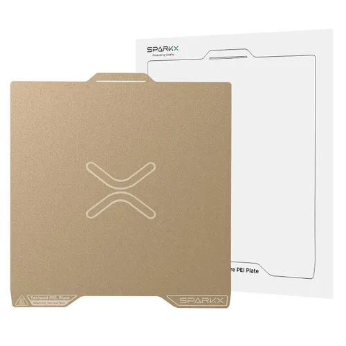 Vista 13 de Placa de construcción Creality Ender 3 V3 SE de 235x235mm con revestimiento de resina epoxi de doble cara, placa de cama de acero de resorte