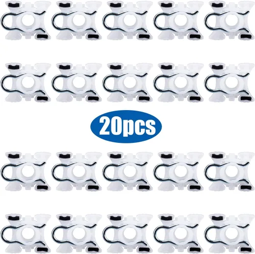 Vista 5 de 20pcs Clip guía del regulador de ventana 51-32-1-938-884 para BMW E36 E92 E34 E32 E85 Z3 Z4 51321938884