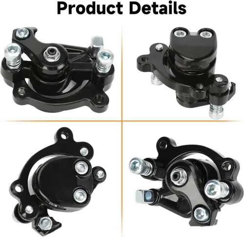Vista 3 de FVRITO - Pinza de freno trasero con pastillas de freno compatible con minibicicleta Coleman CT100U Monster Moto MMB-80 MM-B105 Motovox MBX10 MBX11